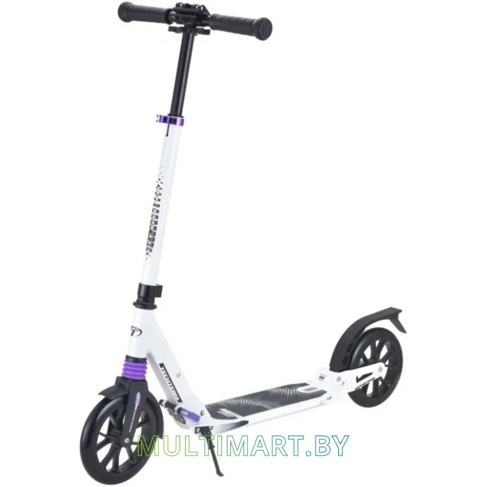 Самокат Tech Team City Scooter 2021 (белый/фиолетовый)